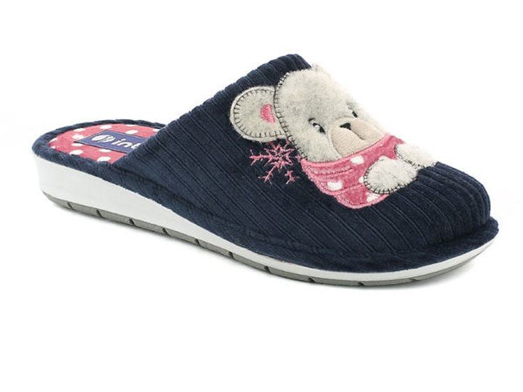 Picture of Cozy teddy bear slippers - lb97