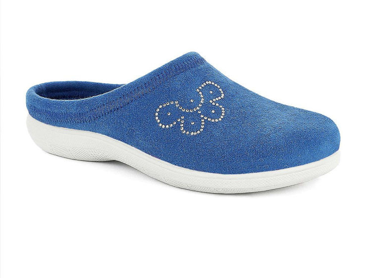 Picture of Cool slippers with strass flower - bs48