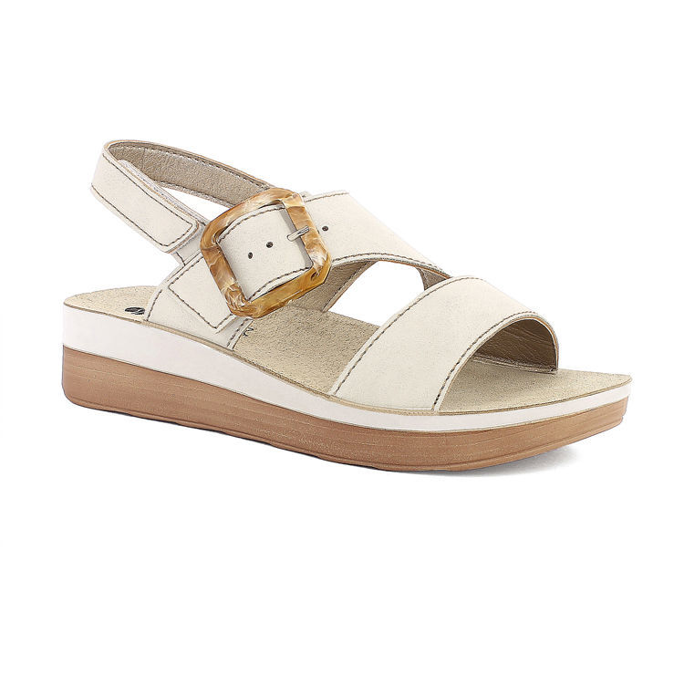 Picture of Sandals buckle and strip sole two-tone -  FT16