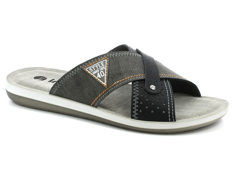 Picture of Comfort sandals soft insole grey da12