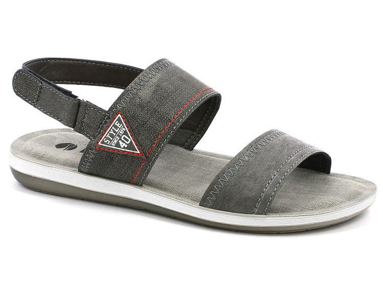 Picture of Comfort sandals soft insole grey da14