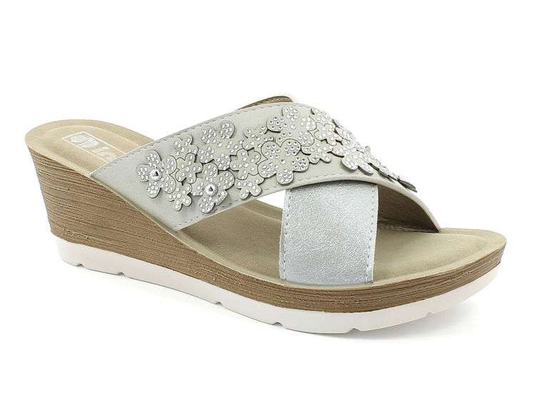 Picture of Wedge floreal sandals - el20