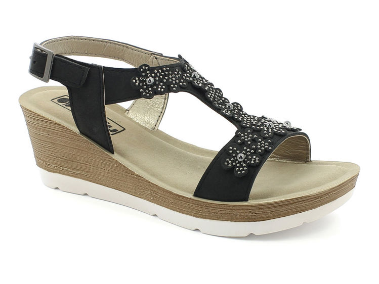 Picture of Wedge floreal sandals - el21