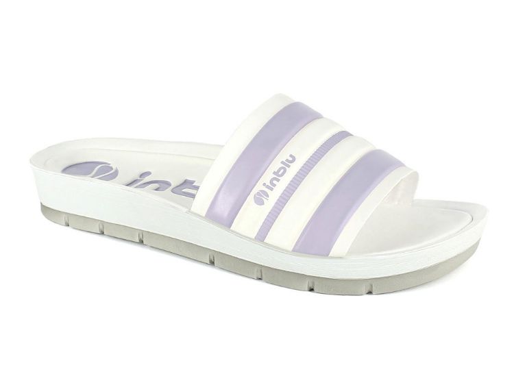 ciabatte mare con maxi fascia colorata colore glicine | | INBLU Shop  Ufficiale