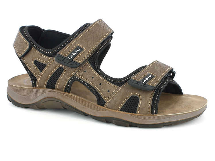 Picture of Man trekking sandals with adjustable strap - to06