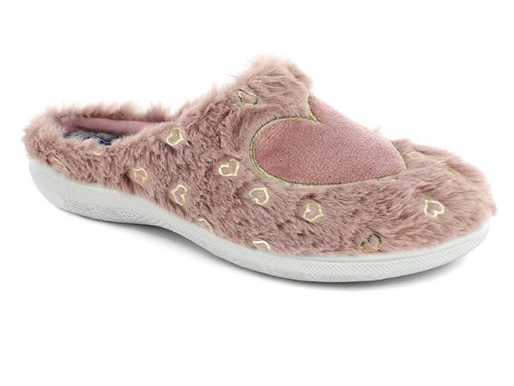 Picture of Soft heart slippers - ec87