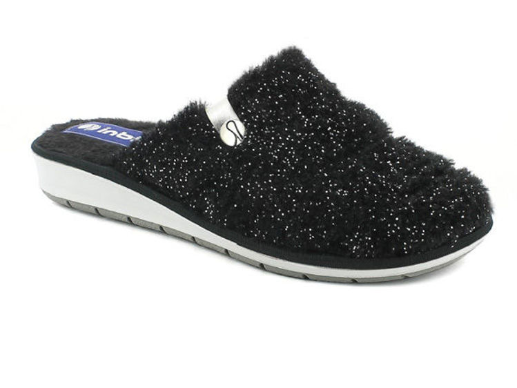 Picture of Furry slippers with glitters - lb95
