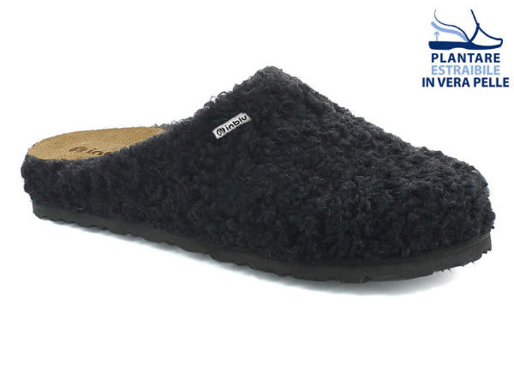 Picture of Fluffy eco fur slippers - cs33