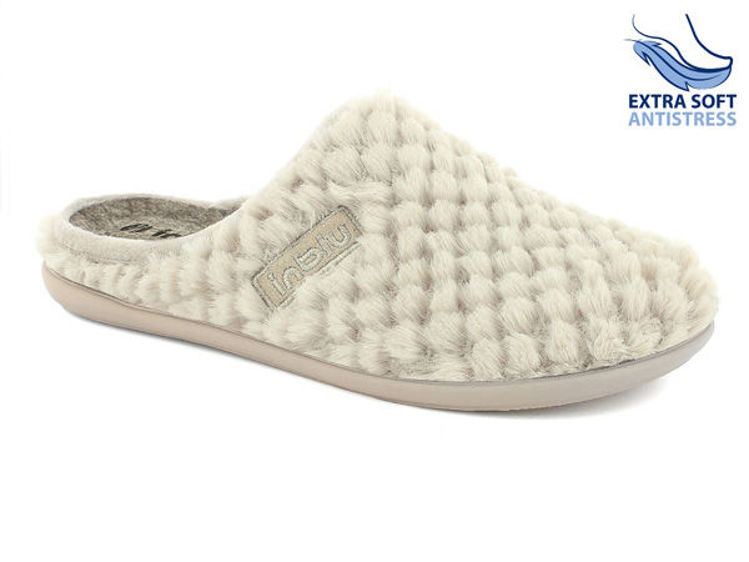 Picture of Fluffy eco fur slippers - gf14