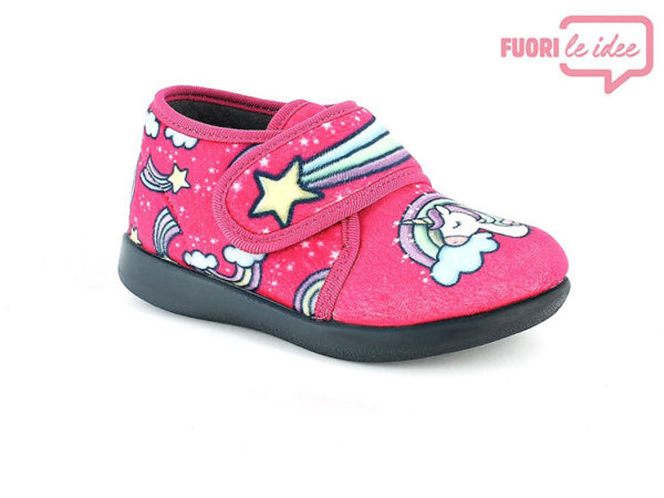 Picture of Kindergarten shoes with unicorns and rainbows - ar32
