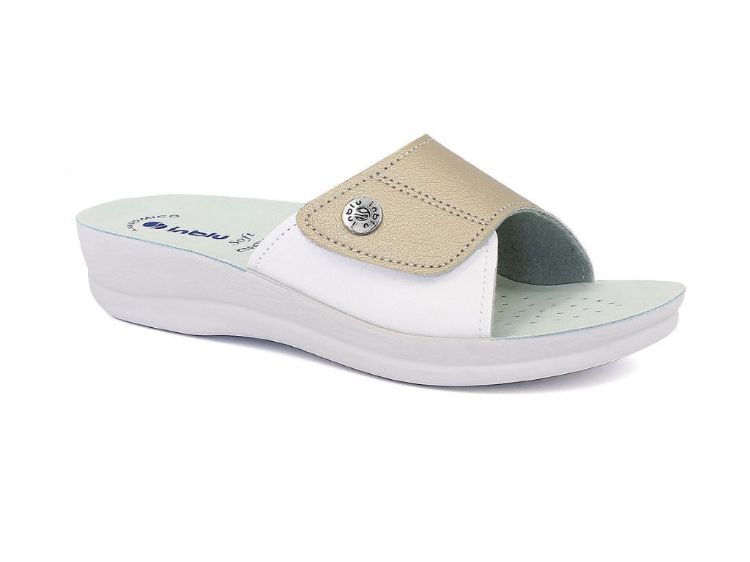 Immagine di OLD - NOT USED - CIABATTE DA CASA CON FASCIA A STRAPPO - VR45