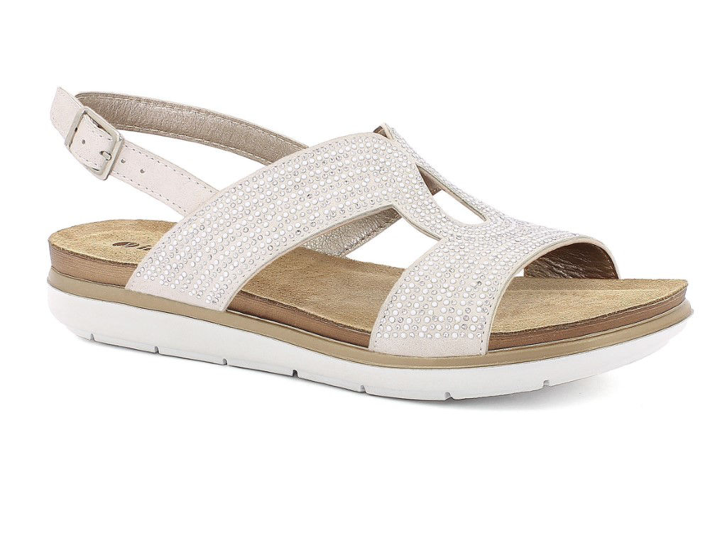 Sandali REFRESH Con Tacco 10cm E Plateau – Colore Ghiaccio 46, Multicolore, Chiusura A Fibbia, Vegani Certificati PETA – Numerazione EU 39