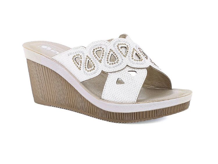 CIABATTE INBLU DONNA FASCE INCROCIATE CON MORBIDO PLANTARE CALZATA