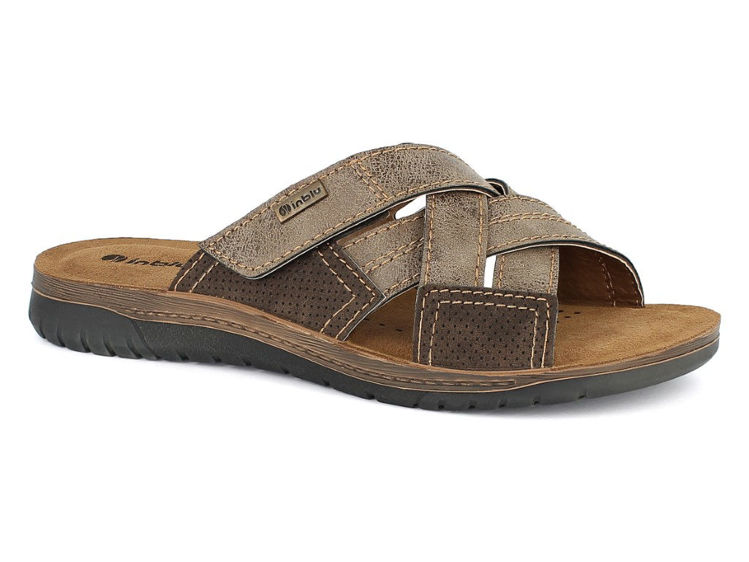 Picture of Man sandals with adjustable strap - id07