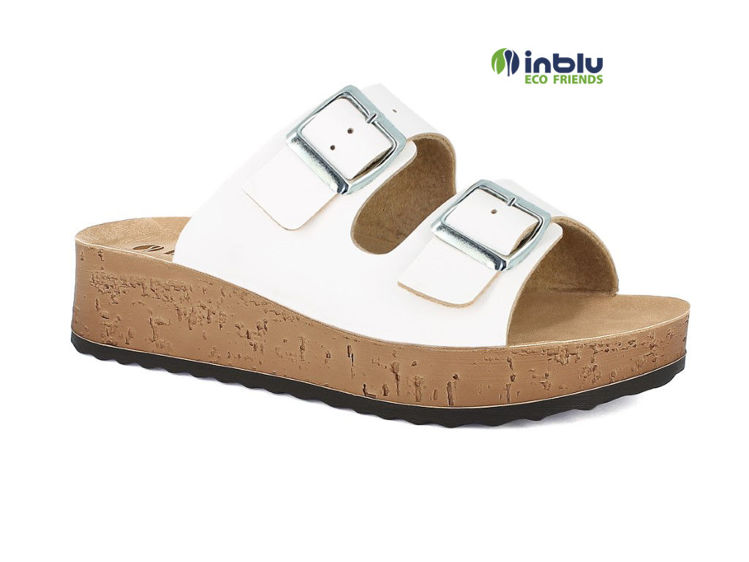 Picture of Wedge sandals with double buckle - pk31