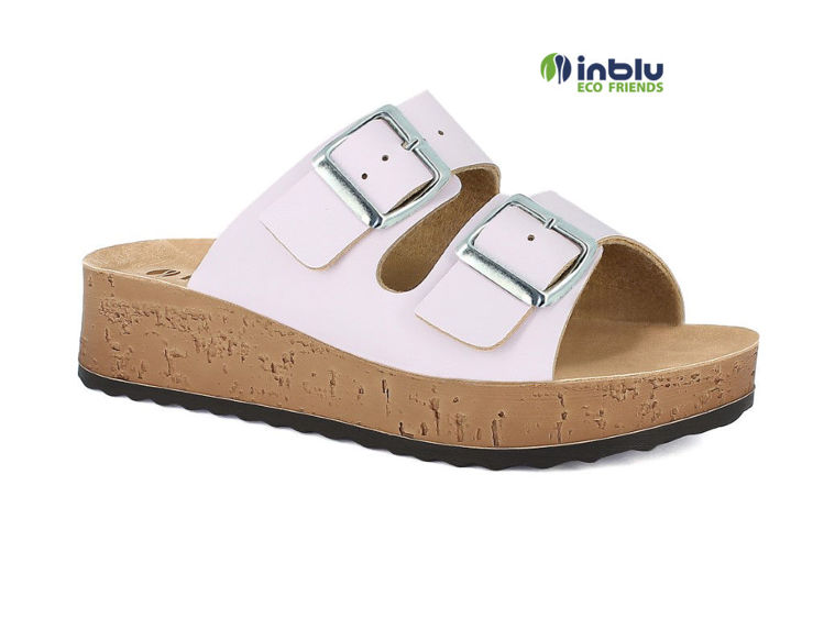 Picture of Wedge sandals with double buckle - pk31