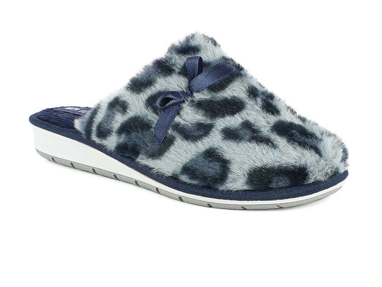 Picture of Fluffy animalier slippers with bow - lb94