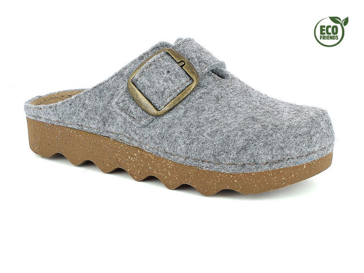 Picture of Ecofriends slippers with buckle - dk09