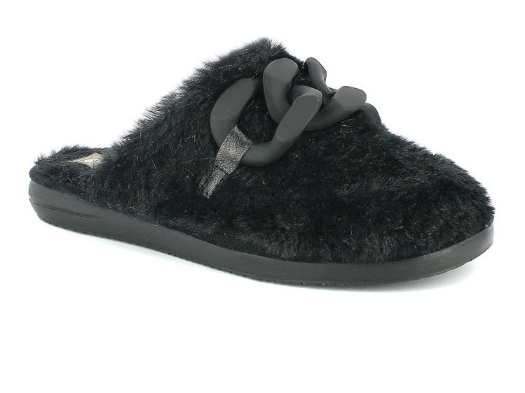 Picture of Fluffy slippers with chain - ek09