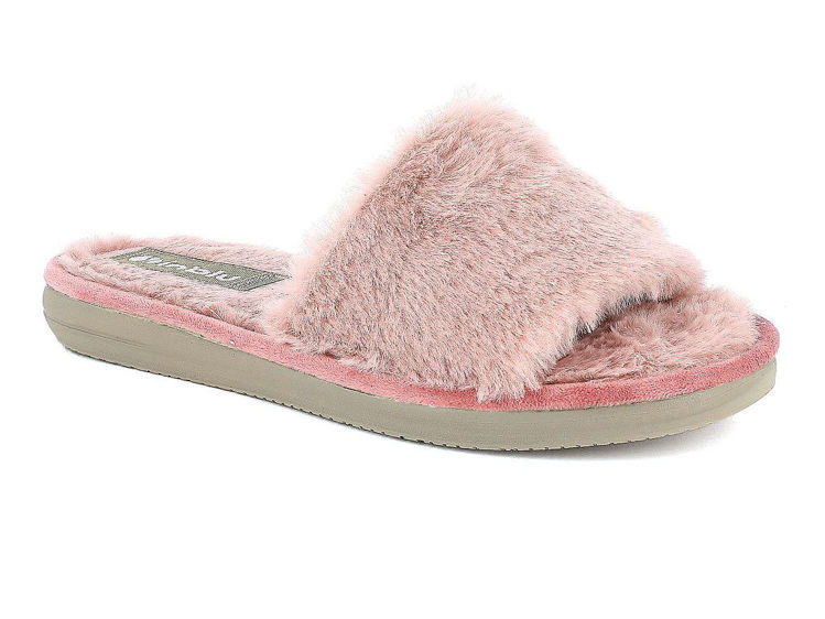Picture of Cozy chic eco-fur slippers - ek05