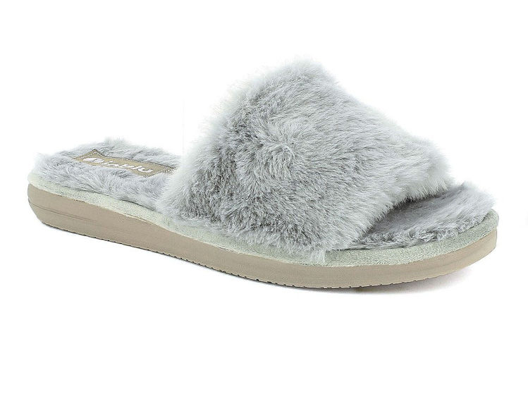 Picture of Cozy chic eco-fur slippers - ek05