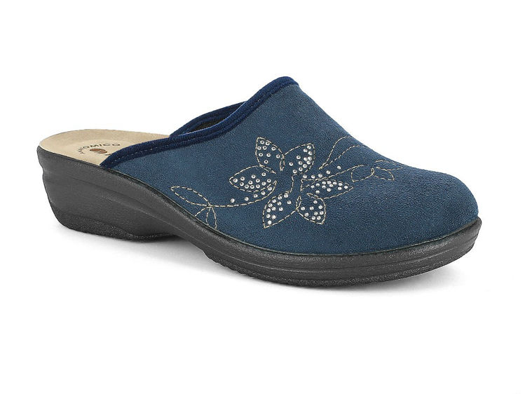 Picture of Slippers with bright flower embroidery - lv01