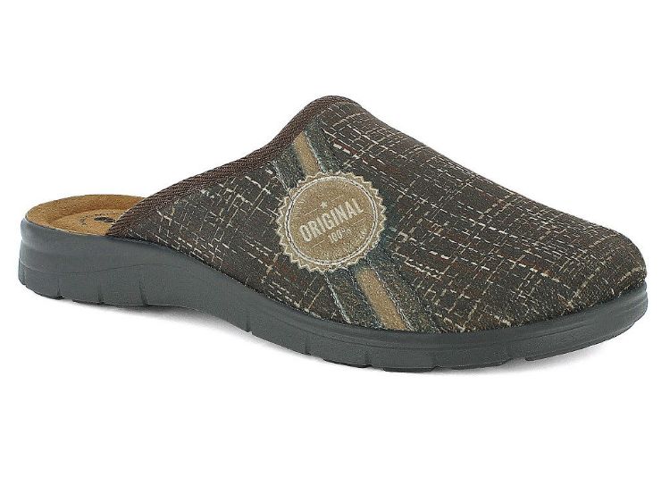 Pantofole Uomo Inblu, Modello Classico Invernale, Morbido Sottopiede Imbottito, Suola Leggermente Rialzata, Taglie Disponibili
