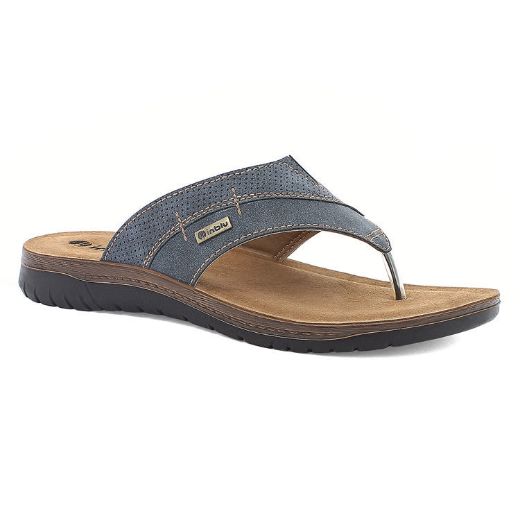 Picture of High-end leather footbed flip flops -  ID14