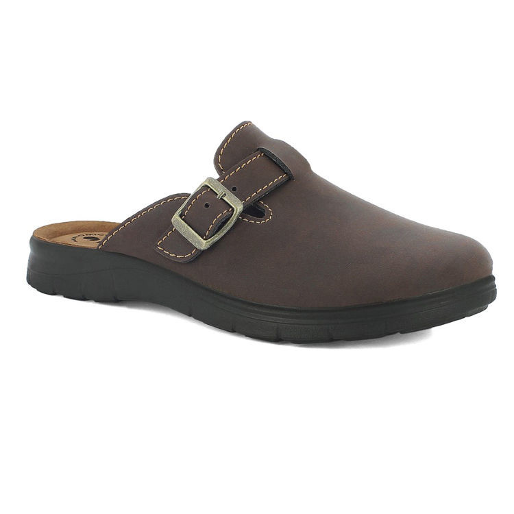 Immagine di OLD - NOT USED - PANTOFOLE DA UOMO CLASSICHE CON FIBBIA - BG33