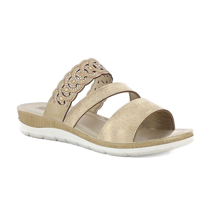 Picture of Slippers three bands and glitter - bv41