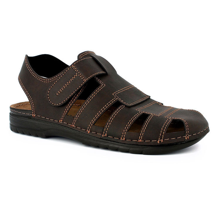 Picture of Men's hiking sandals leather footbed - 3522