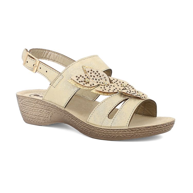 Picture of Wedge sandals with rhinestones - as40