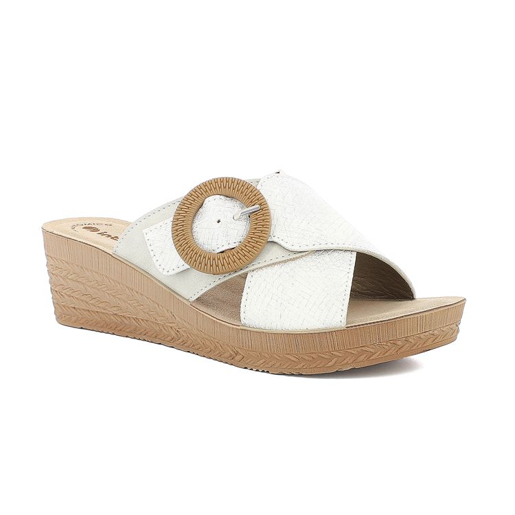 Picture of Beaded flip flop wedges - el35