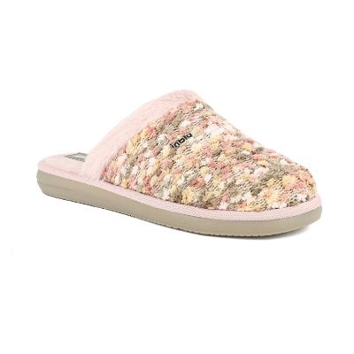 Pantofole Invernali Donna Inblu | Blu Scuro Con Zeppa 4 Cm | Tessuto Scamosciato E Suola Antiscivolo - 3