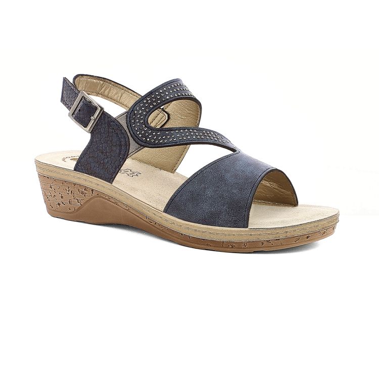 Immagine di SANDALI DECORO A S IN STRASS - PV07