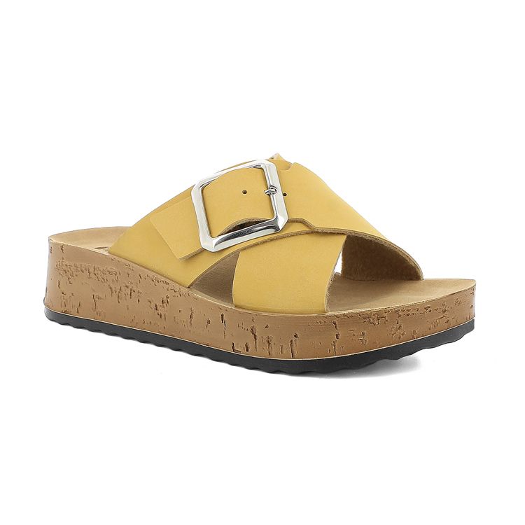 Immagine di CIABATTE DOPPIA FASCIA CON FIBBIA - PK42