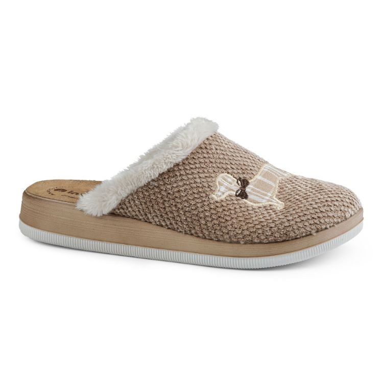 Immagine di PANTOFOLE CON CANE TARTAN - CT42