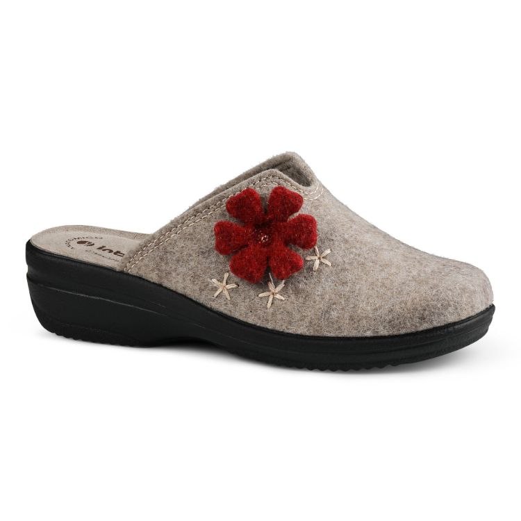 Immagine di PANTOFOLE APPLICAZIONE FIORATA - LV14