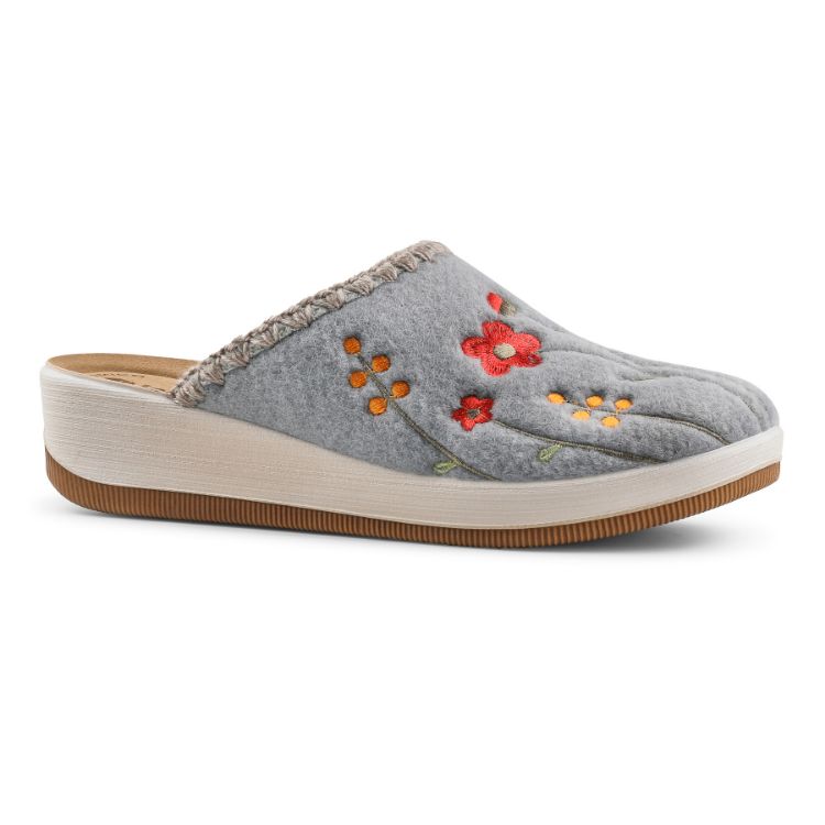 Immagine di PANTOFOLE ZEPPA FIORI CUCITI - GC44
