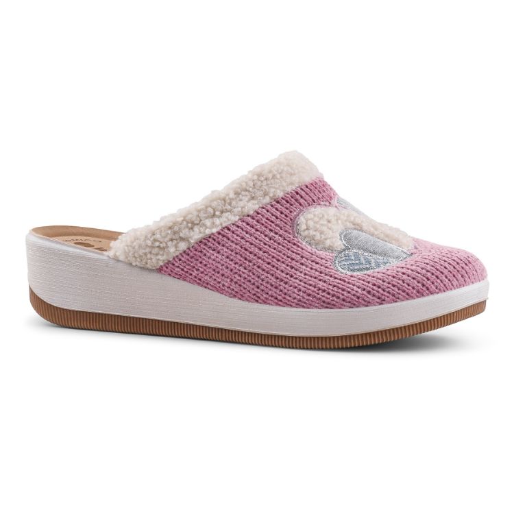 Immagine di PANTOFOLE ZEPPA ECOPELLICCIA E CUORI - GC43