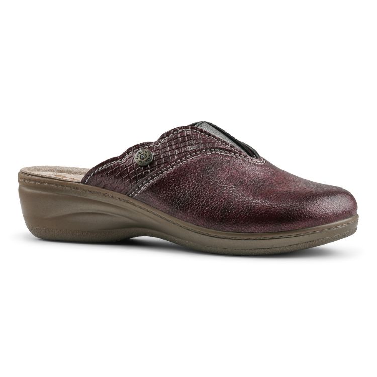 Immagine di PANTOFOLE ECOPELLE INSERTO PITONATA - LY79