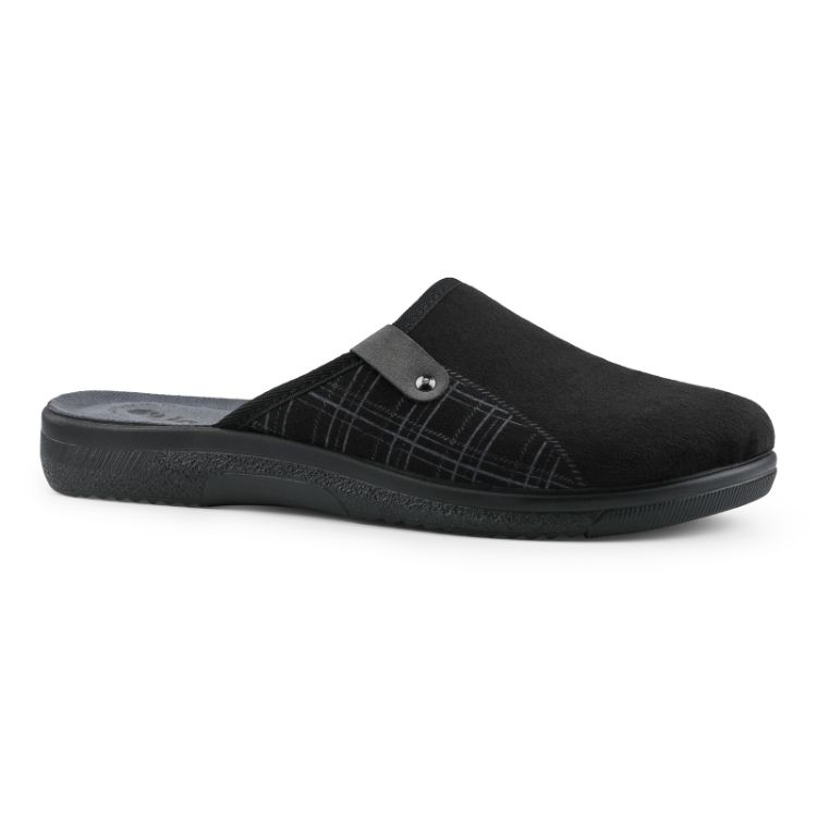 Immagine di PANTOFOLE UOMO INSERATO TARTAN - DG17