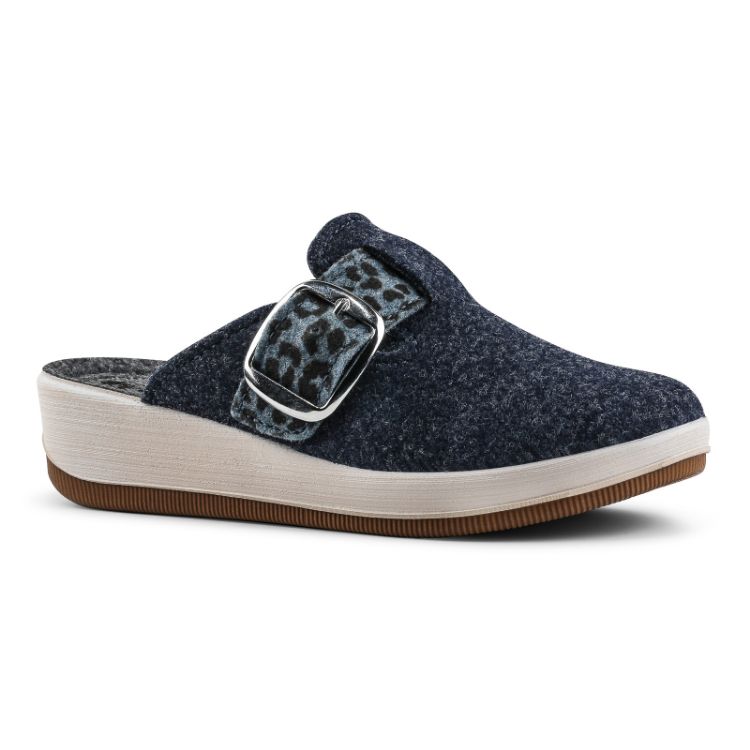 Picture of Animal wedge and buckle slippers - gc40