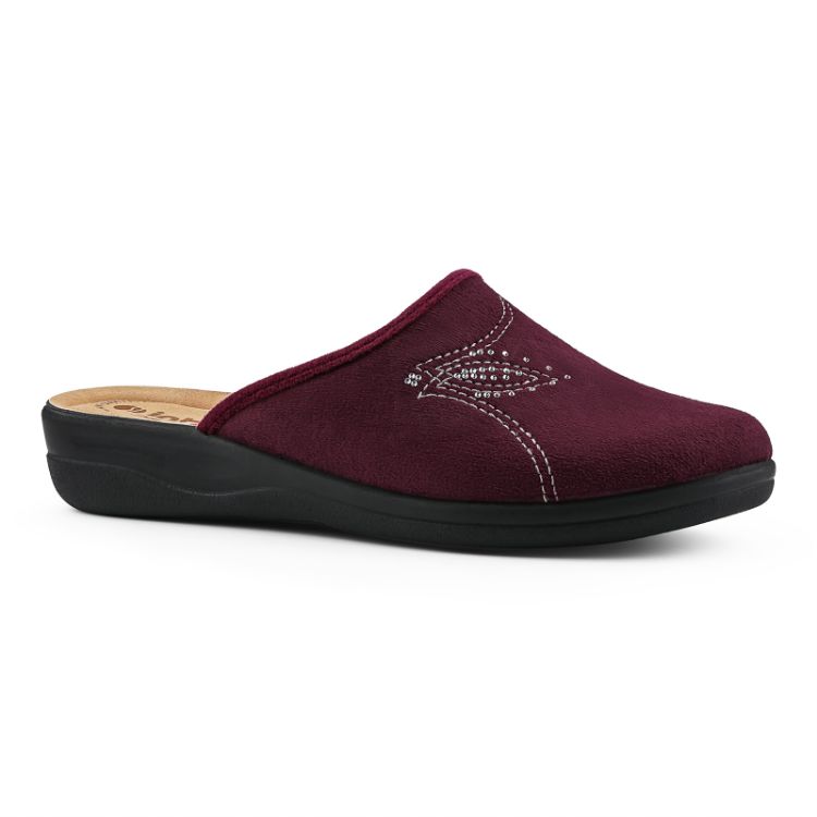 Picture of Abstract decoration and glitter slippers - cf48