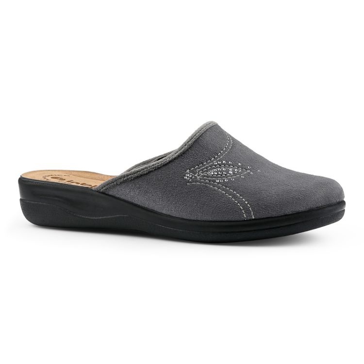 Immagine di PANTOFOLE DECORO ASTRATTO E BRILLANTINI - CF48