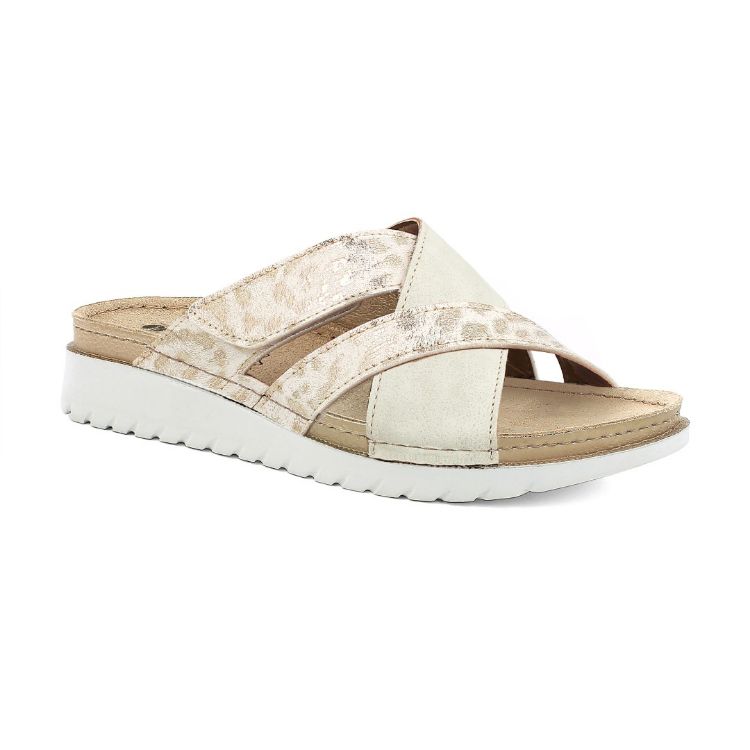 Immagine di CIABATTE FASCE INCORCIATE REGOLAZIONE A STRAPPO - CN57