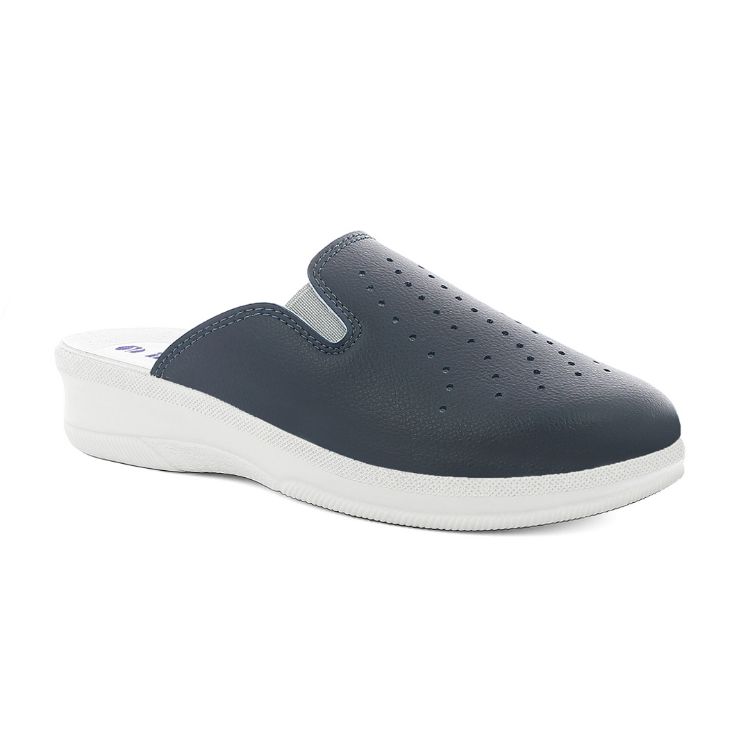 Immagine di COLORATI INBLU ZOCCOLI CON INSERTI ELASTICI - 5034