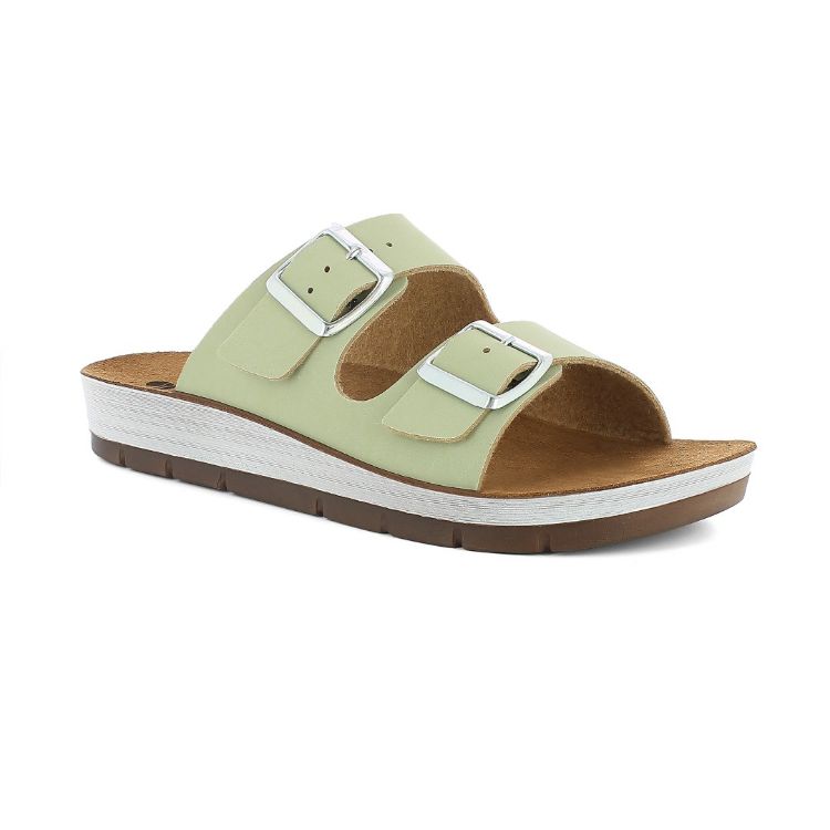 Picture of Double strap slipper with buckles - cp56