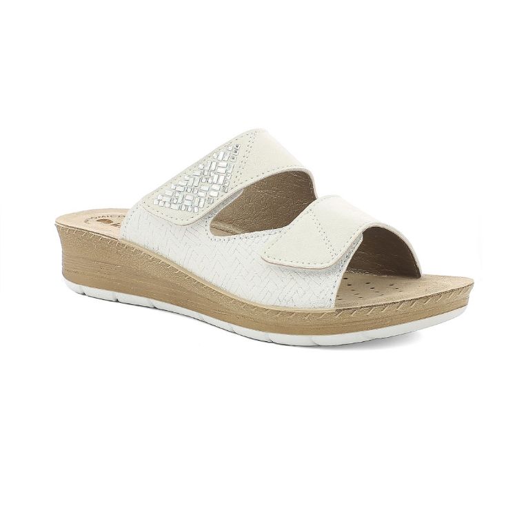 Picture of Double wrap-around slippers and rhinestones - fc65