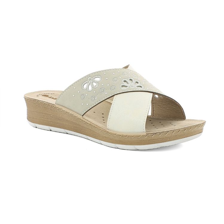 Picture of Double strap sandals openwork floral - fc68